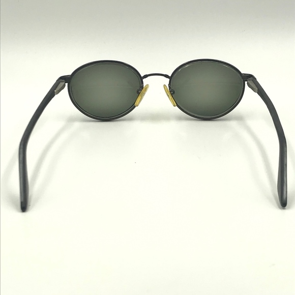 VINTAGE AMERICAN OPTICAL BLACK ROUND SUNNY SHADES - Picture 3 of 8